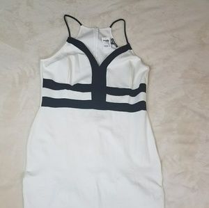 Charlotte Russe Plus Size Black and White Dress